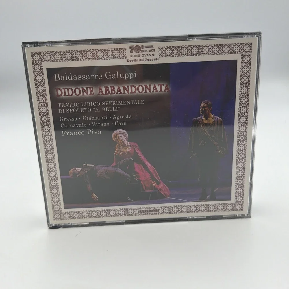 FRANCO PIVA BALDASSARRE GALUPPI: DIDONE ABBANDONATA 3 Cd Set - Picture 1 of 5